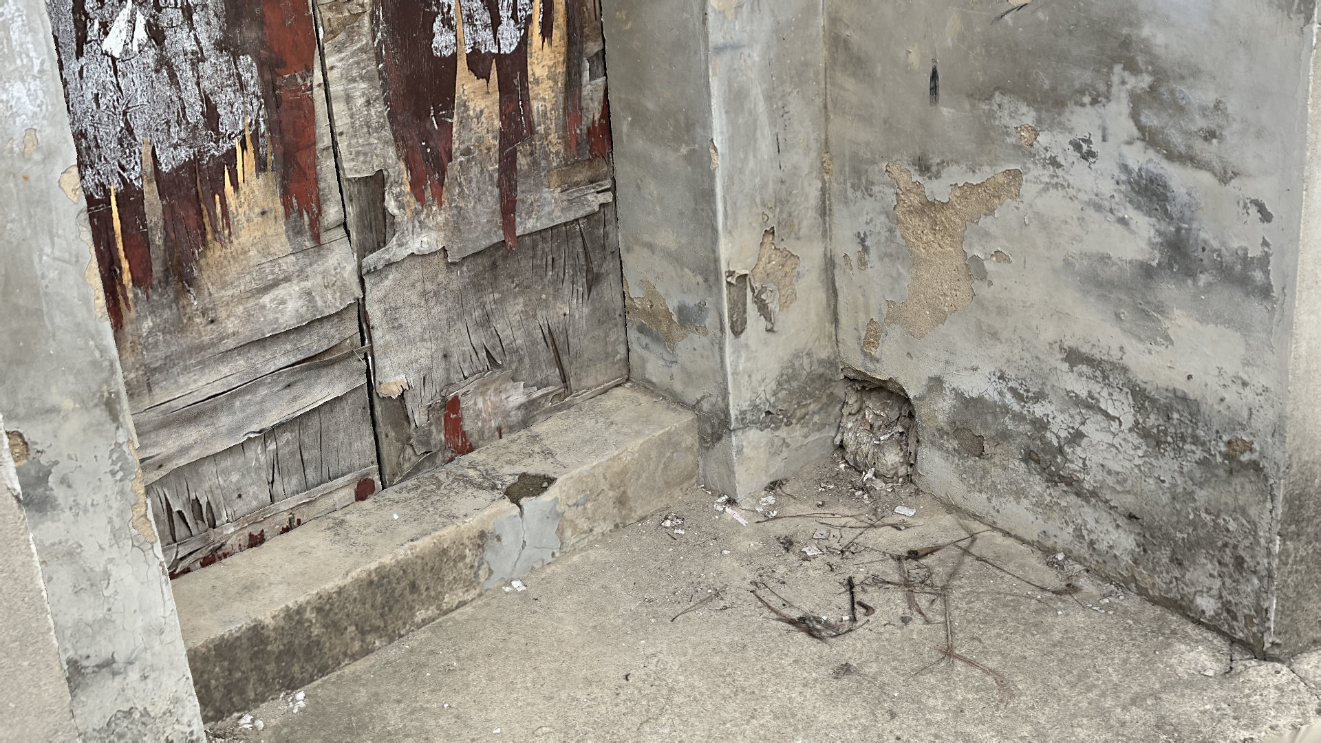 Chinese style rural house gate 3d scan 3D model_12