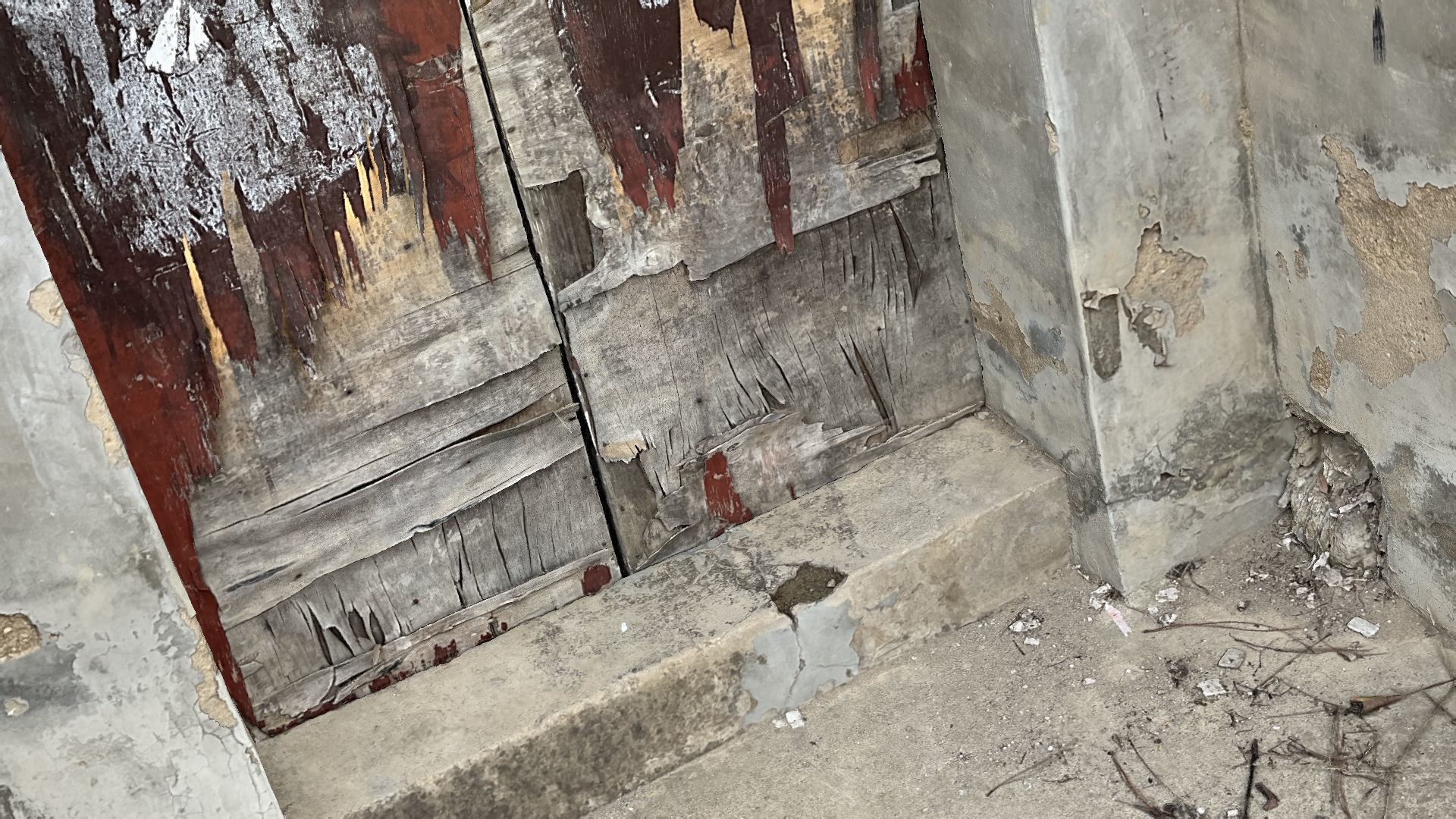 Chinese style rural house gate 3d scan 3D model_13