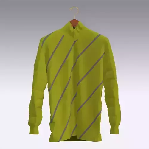 Sweater shirt with stripes