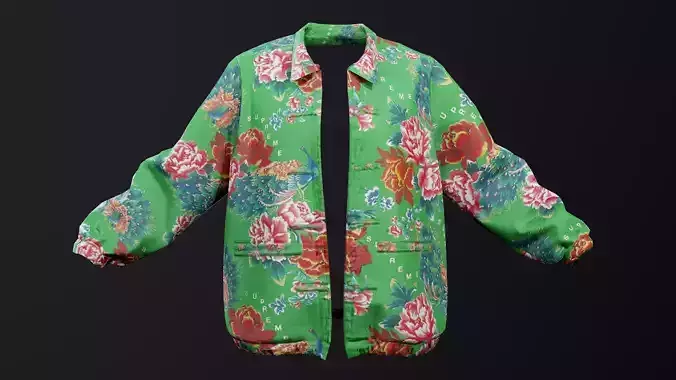 Supreme shirt lowpoly Asset