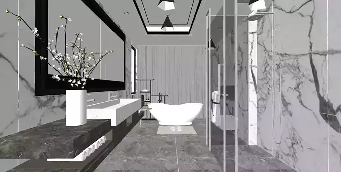 BATH ROOM 3D