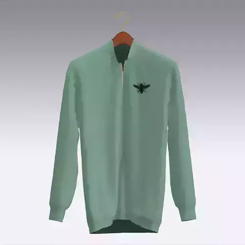 Sweater zip up sweatshirt