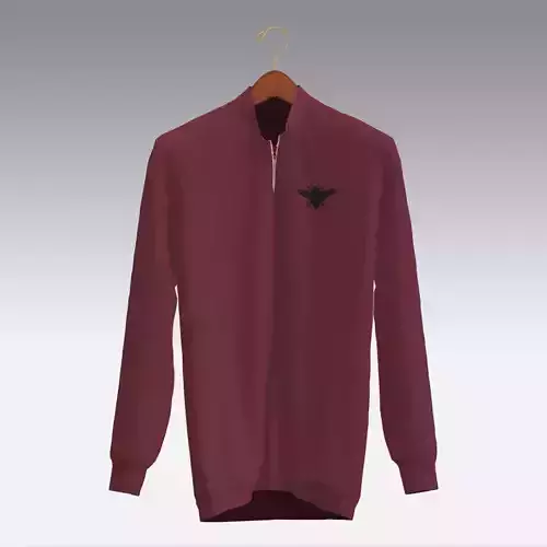 Sweater maroon with logo