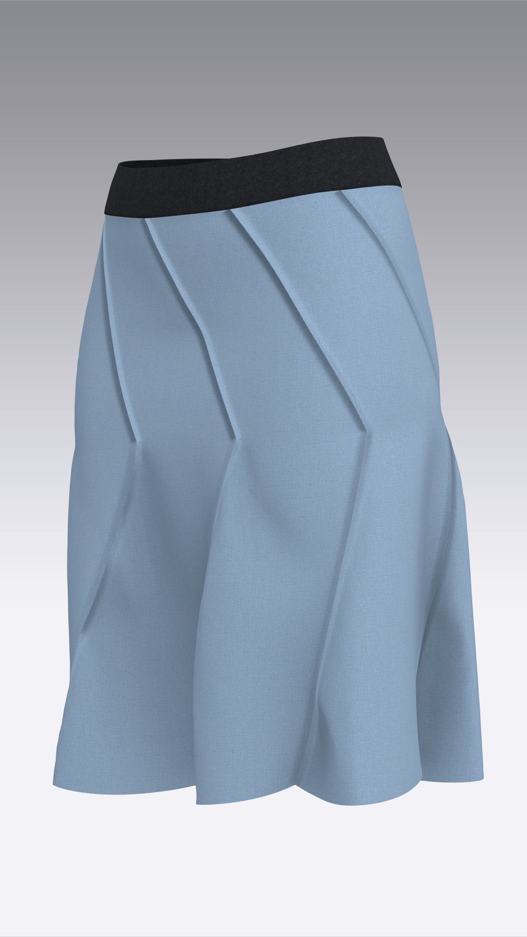 Skirt Outfits MD CLO 3D zprj project files 3D model_45