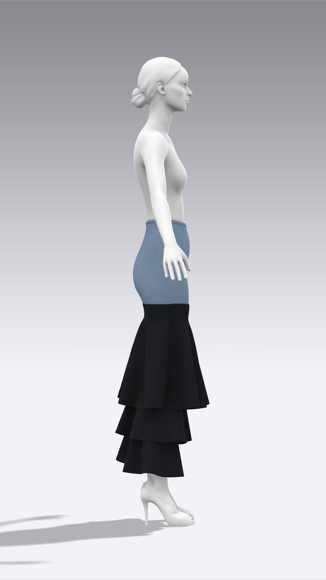 Skirt Outfits MD CLO 3D zprj project files 3D model_78