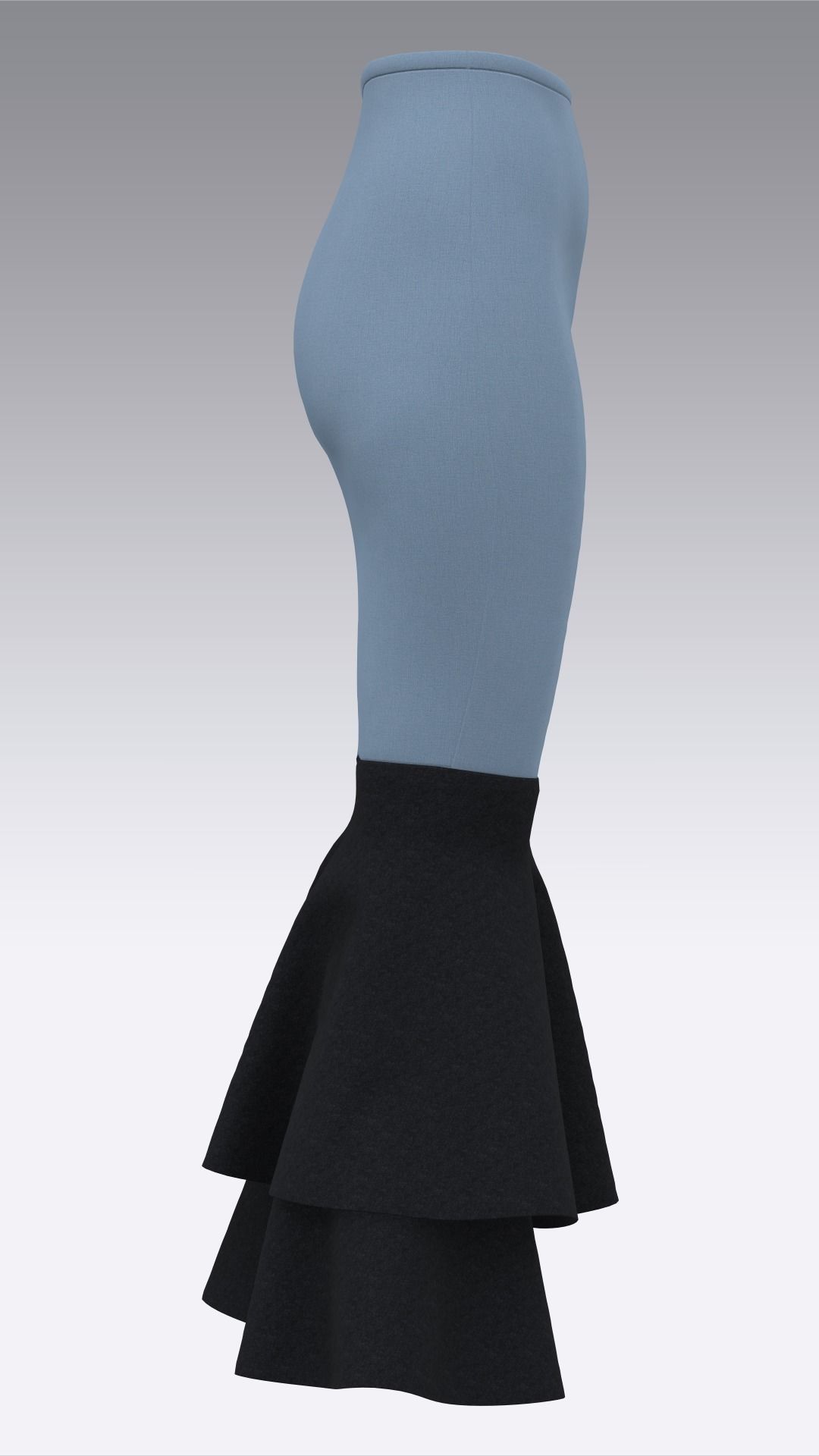 Skirt Outfits MD CLO 3D zprj project files 3D model_24