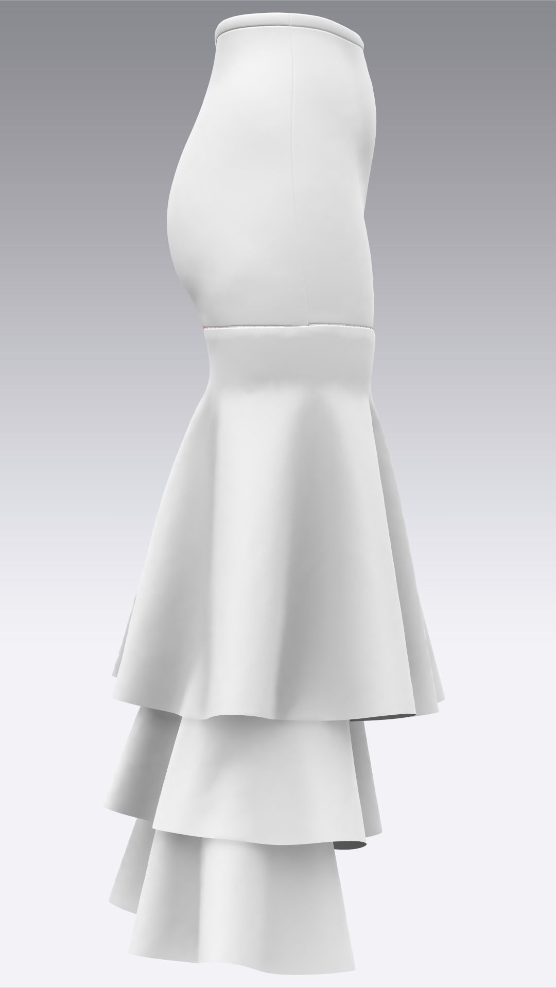 Skirt Outfits MD CLO 3D zprj project files 3D model_70
