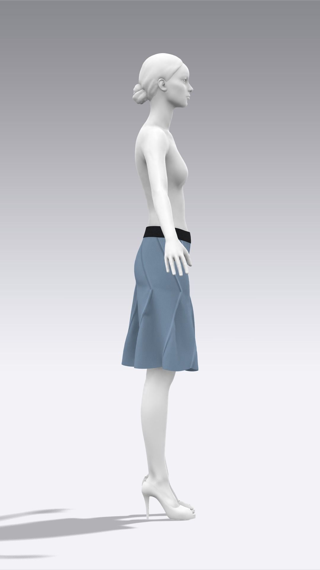 Skirt Outfits MD CLO 3D zprj project files 3D model_73