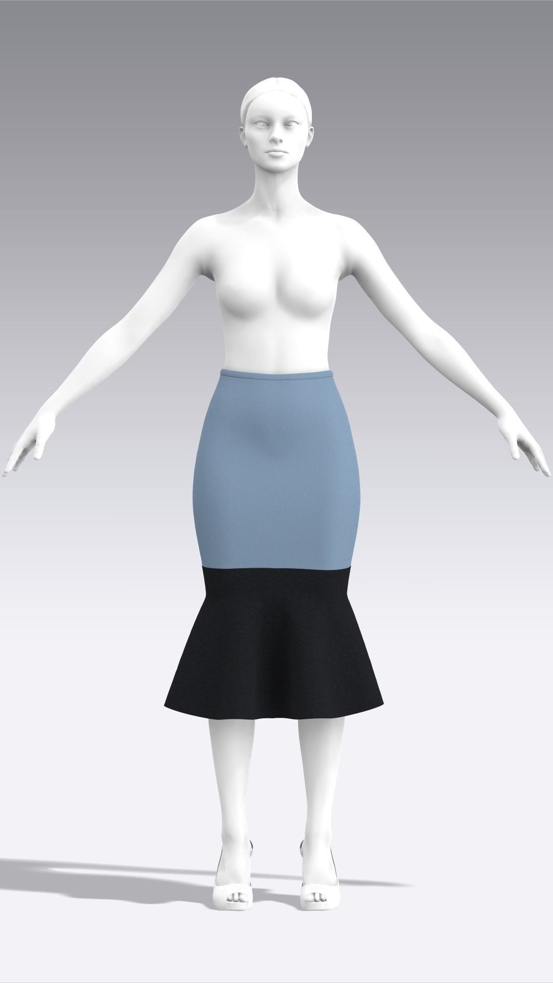 Skirt Outfits MD CLO 3D zprj project files 3D model_85