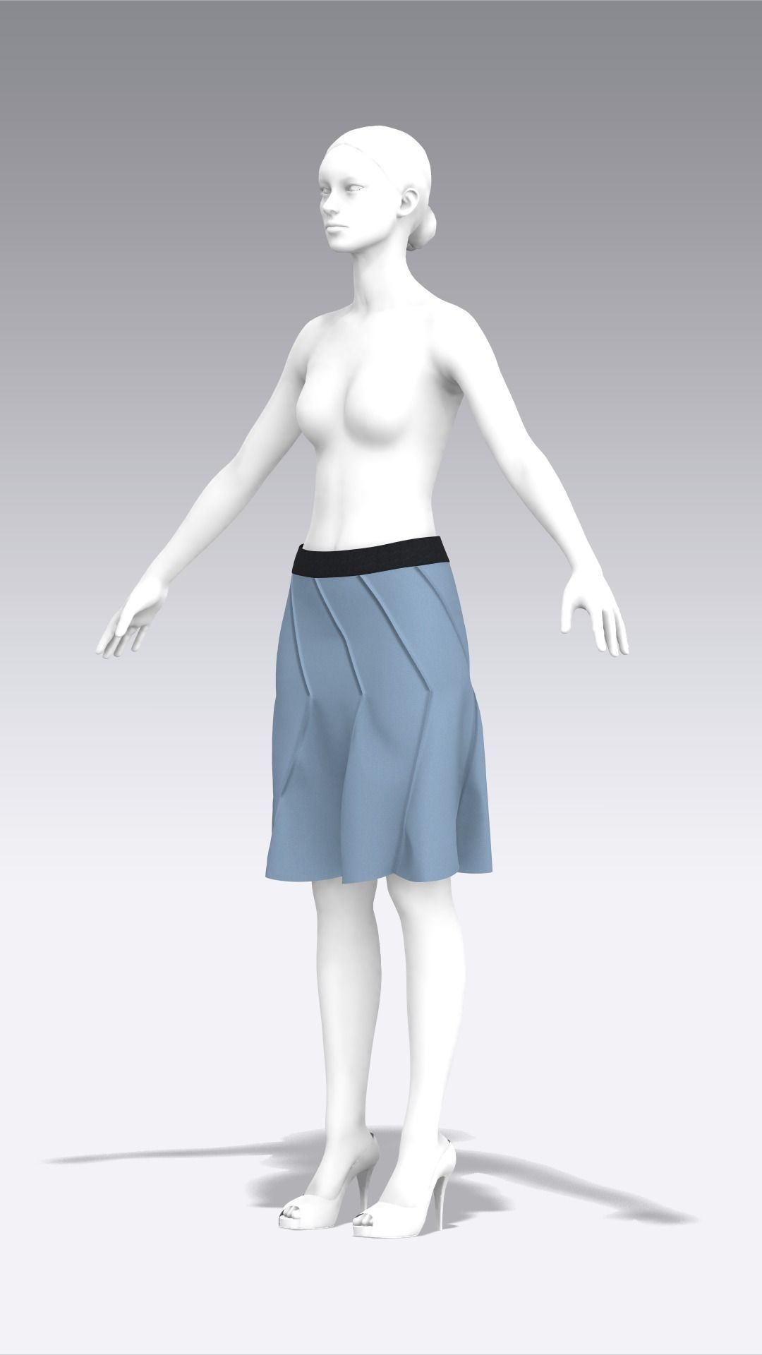 Skirt Outfits MD CLO 3D zprj project files 3D model_84