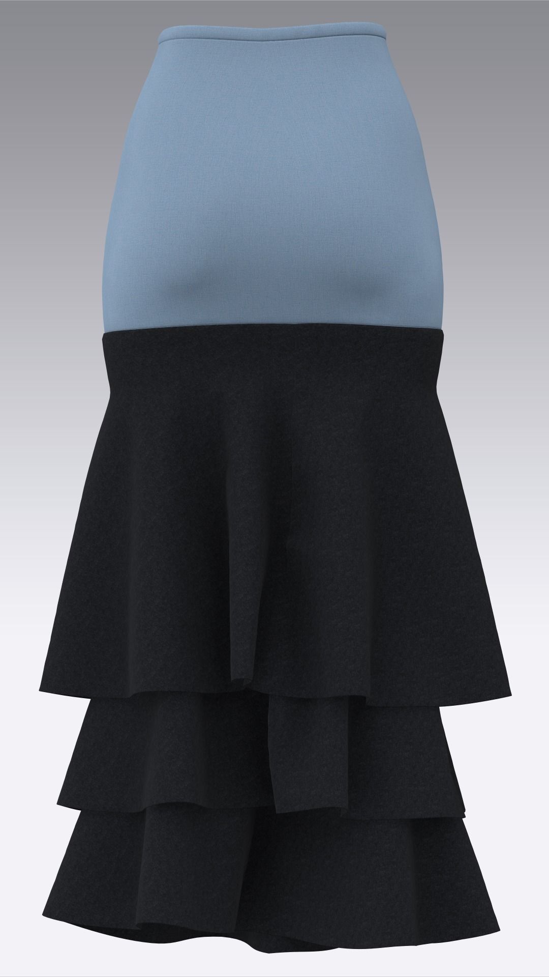 Skirt Outfits MD CLO 3D zprj project files 3D model_25