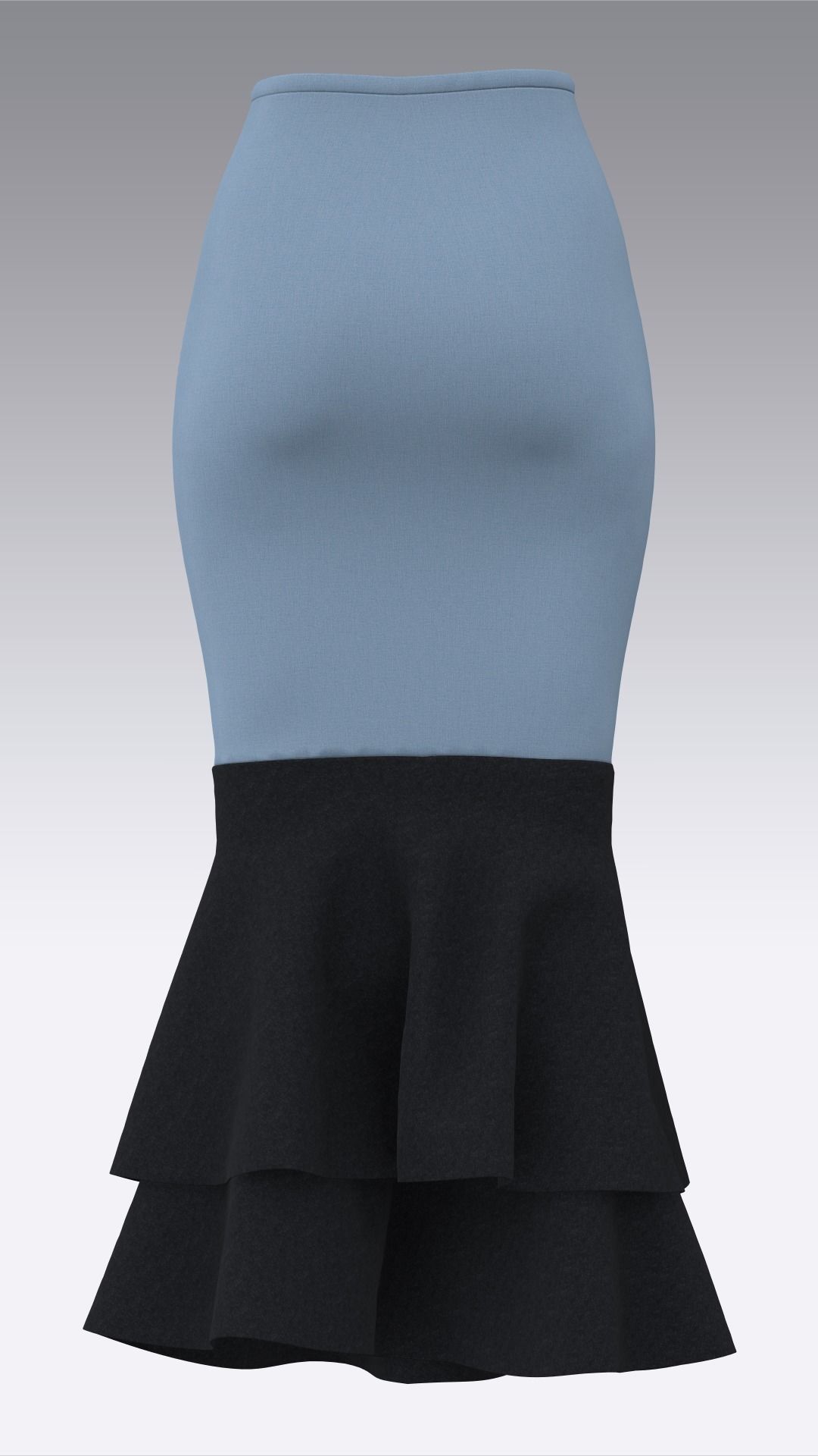 Skirt Outfits MD CLO 3D zprj project files 3D model_39