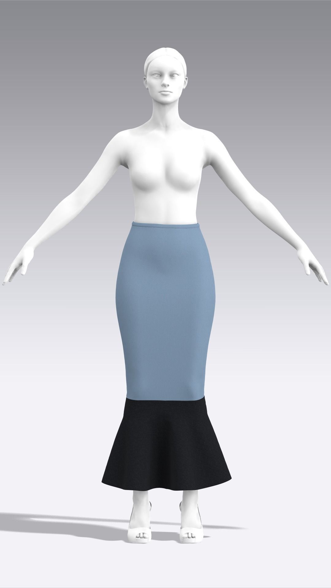 Skirt Outfits MD CLO 3D zprj project files 3D model_95