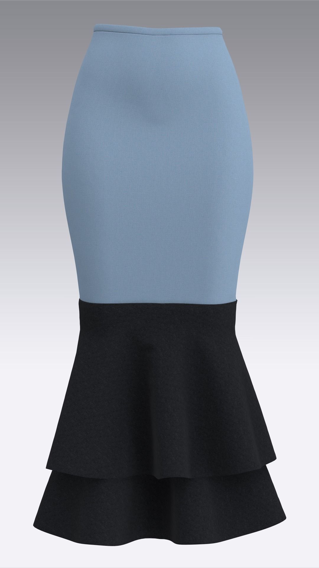 Skirt Outfits MD CLO 3D zprj project files 3D model_26