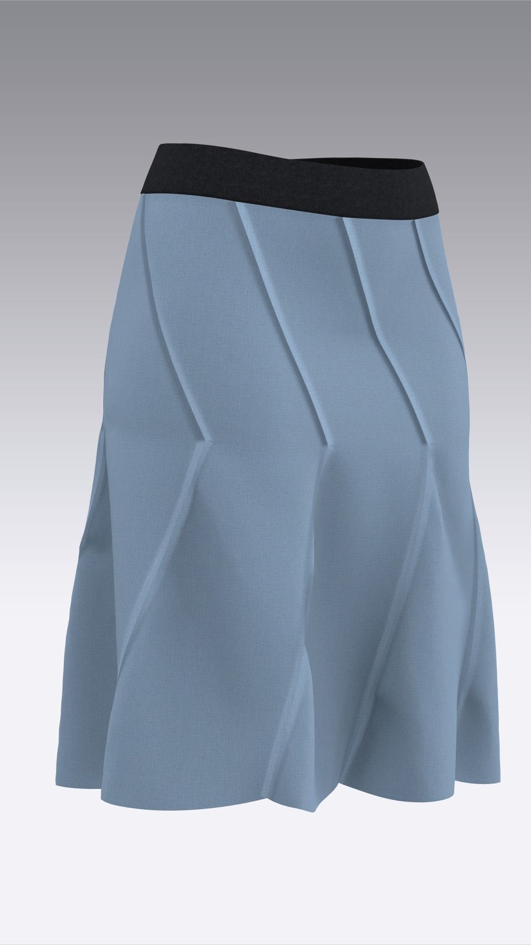 Skirt Outfits MD CLO 3D zprj project files 3D model_33