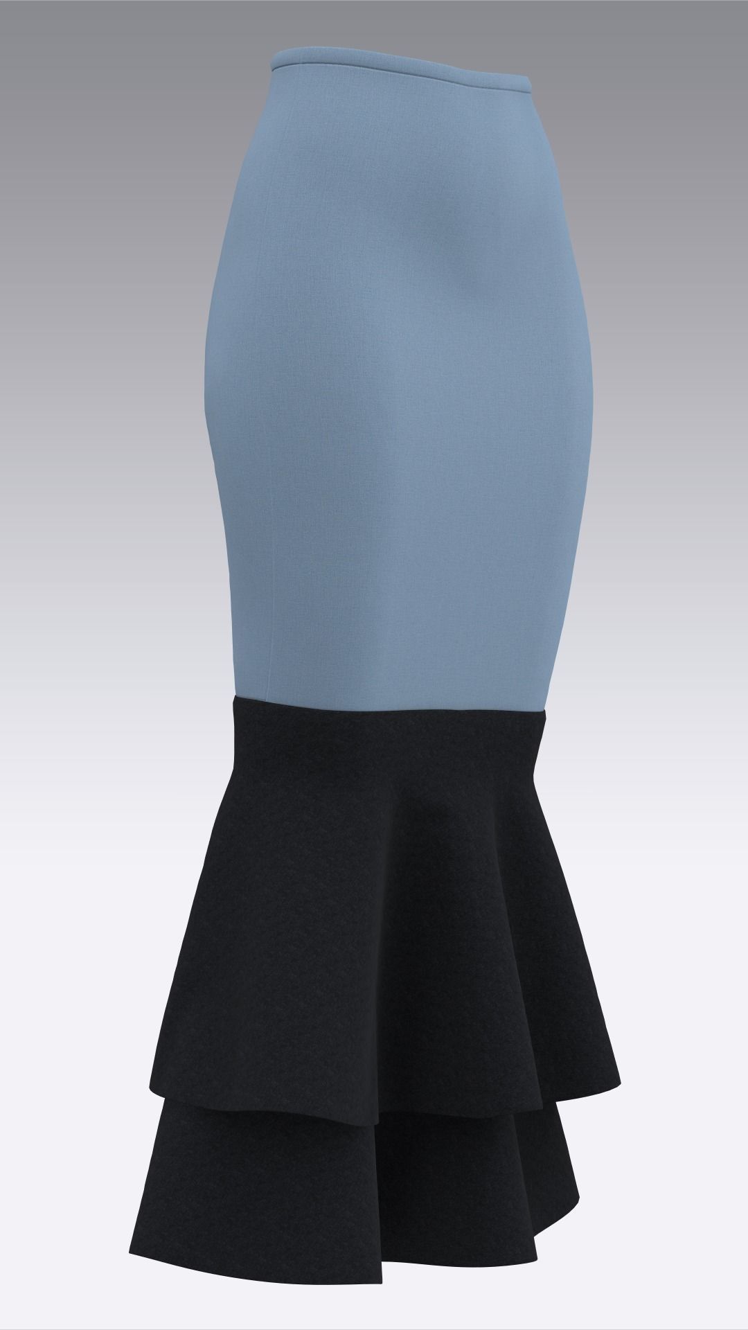 Skirt Outfits MD CLO 3D zprj project files 3D model_31