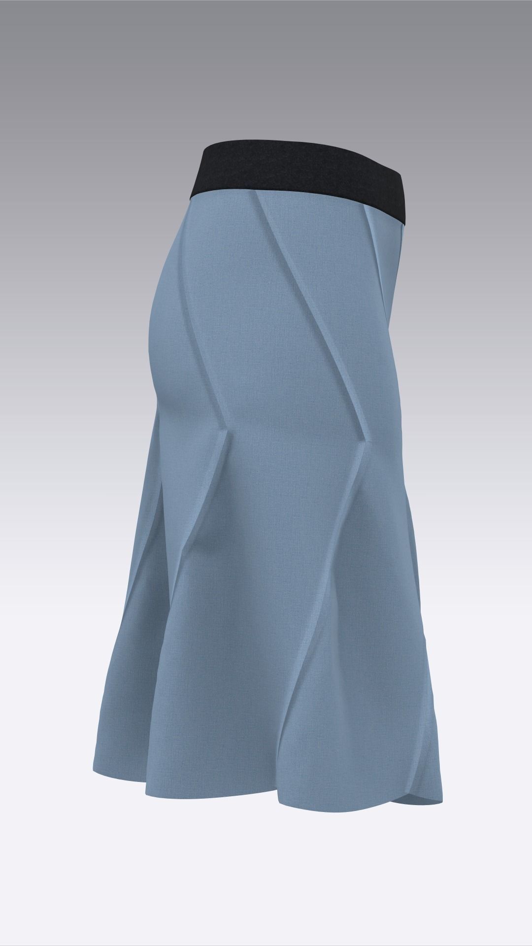 Skirt Outfits MD CLO 3D zprj project files 3D model_35