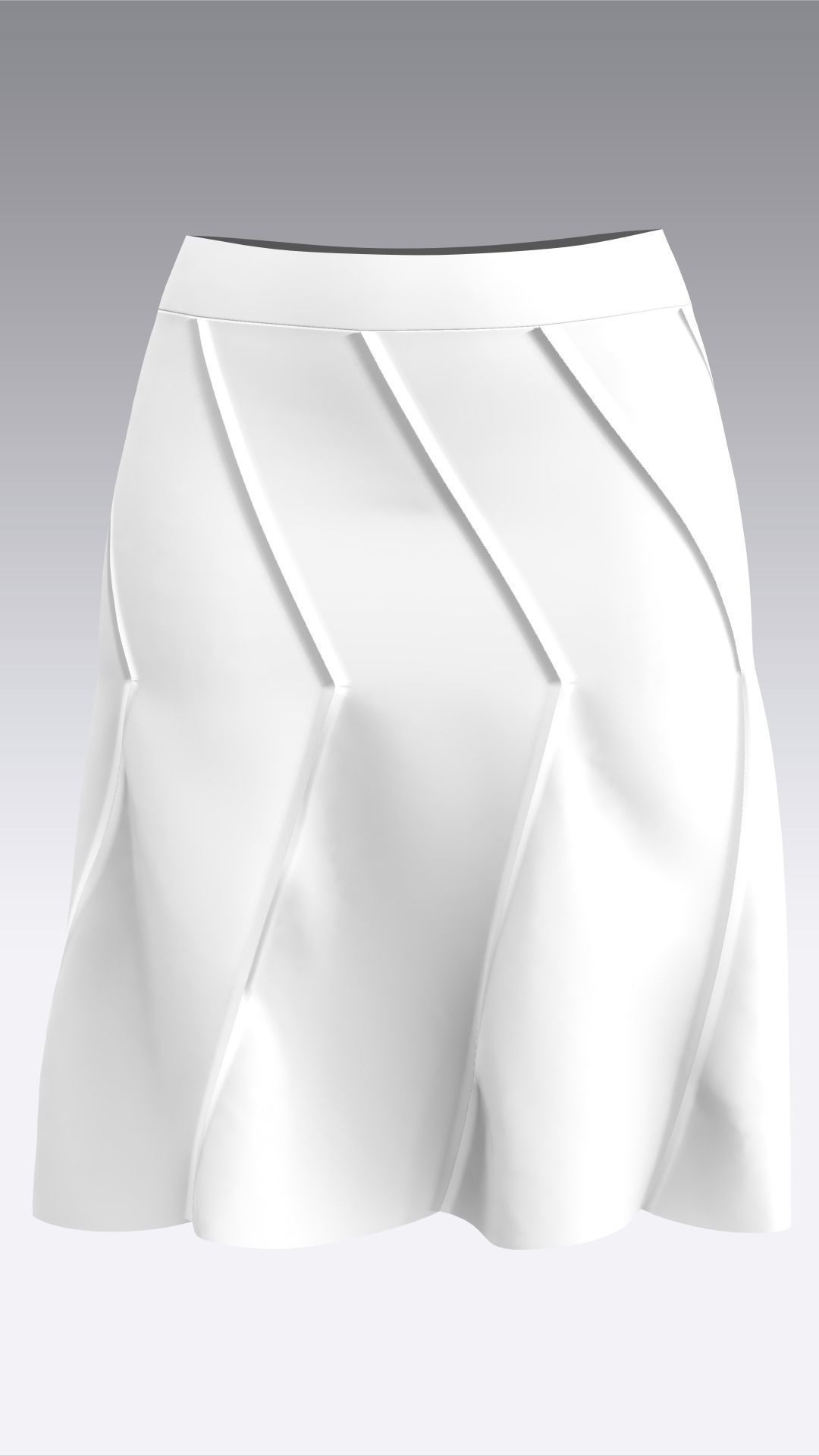 Skirt Outfits MD CLO 3D zprj project files 3D model_53