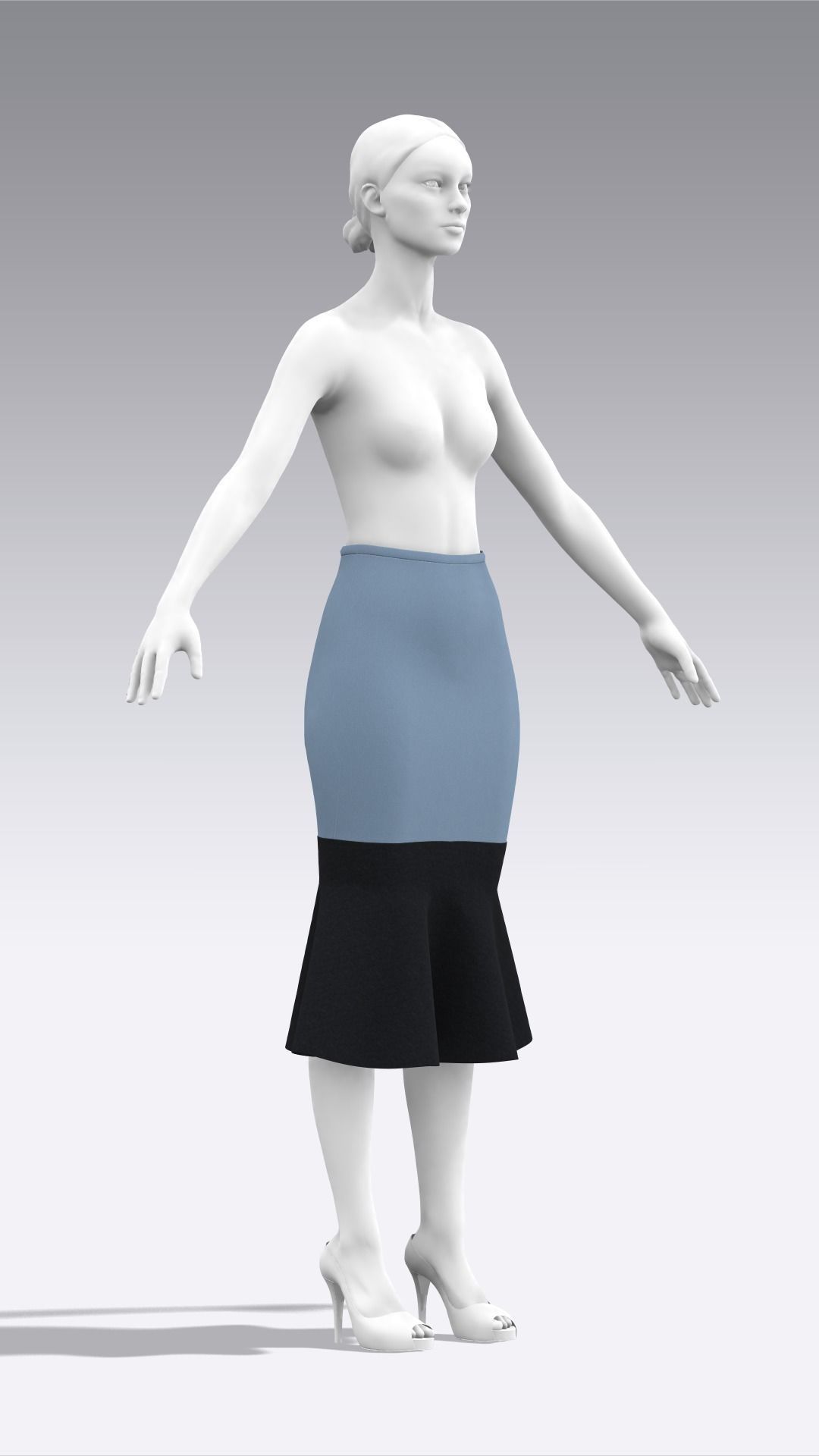Skirt Outfits MD CLO 3D zprj project files 3D model_74