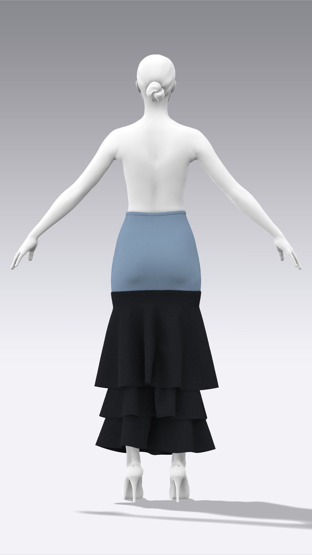 Skirt Outfits MD CLO 3D zprj project files 3D model_89