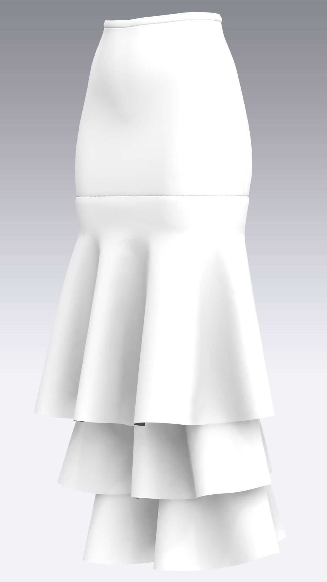 Skirt Outfits MD CLO 3D zprj project files 3D model_64
