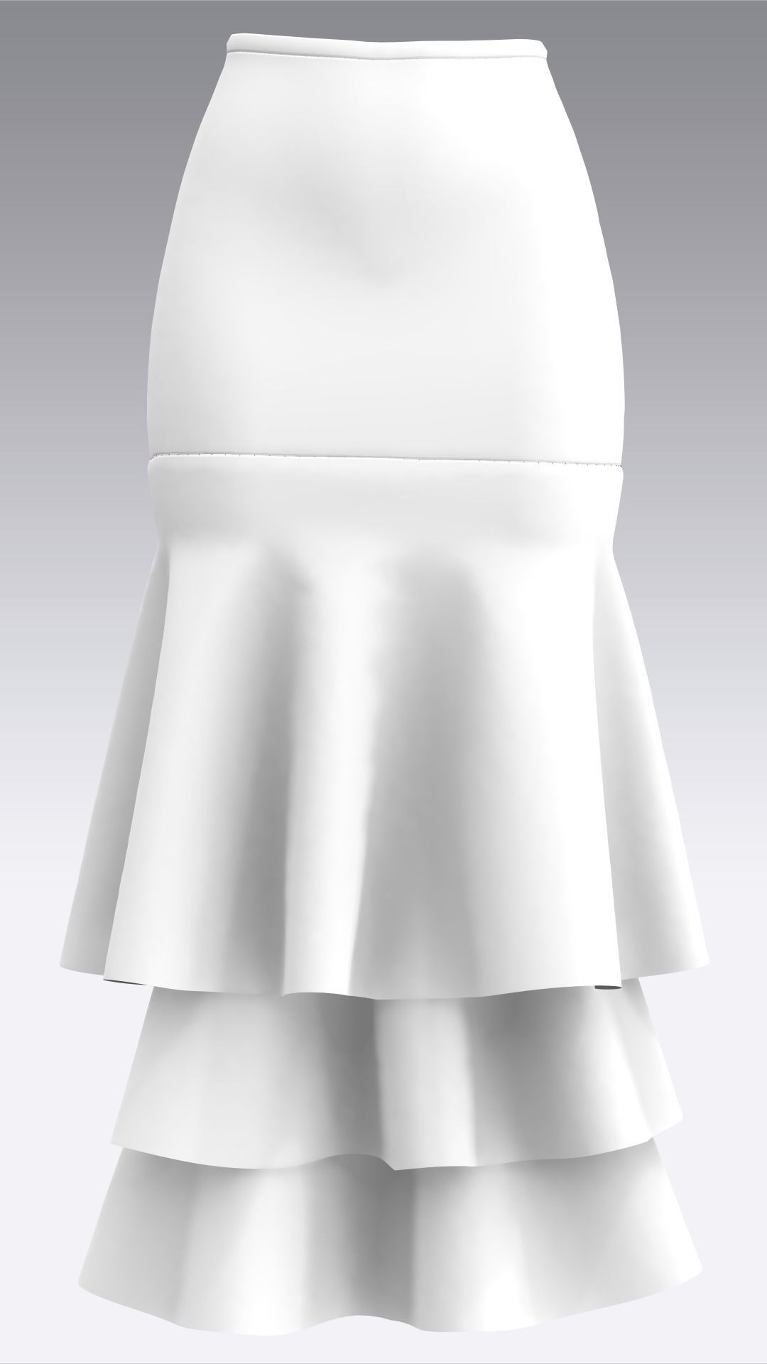 Skirt Outfits MD CLO 3D zprj project files 3D model_58