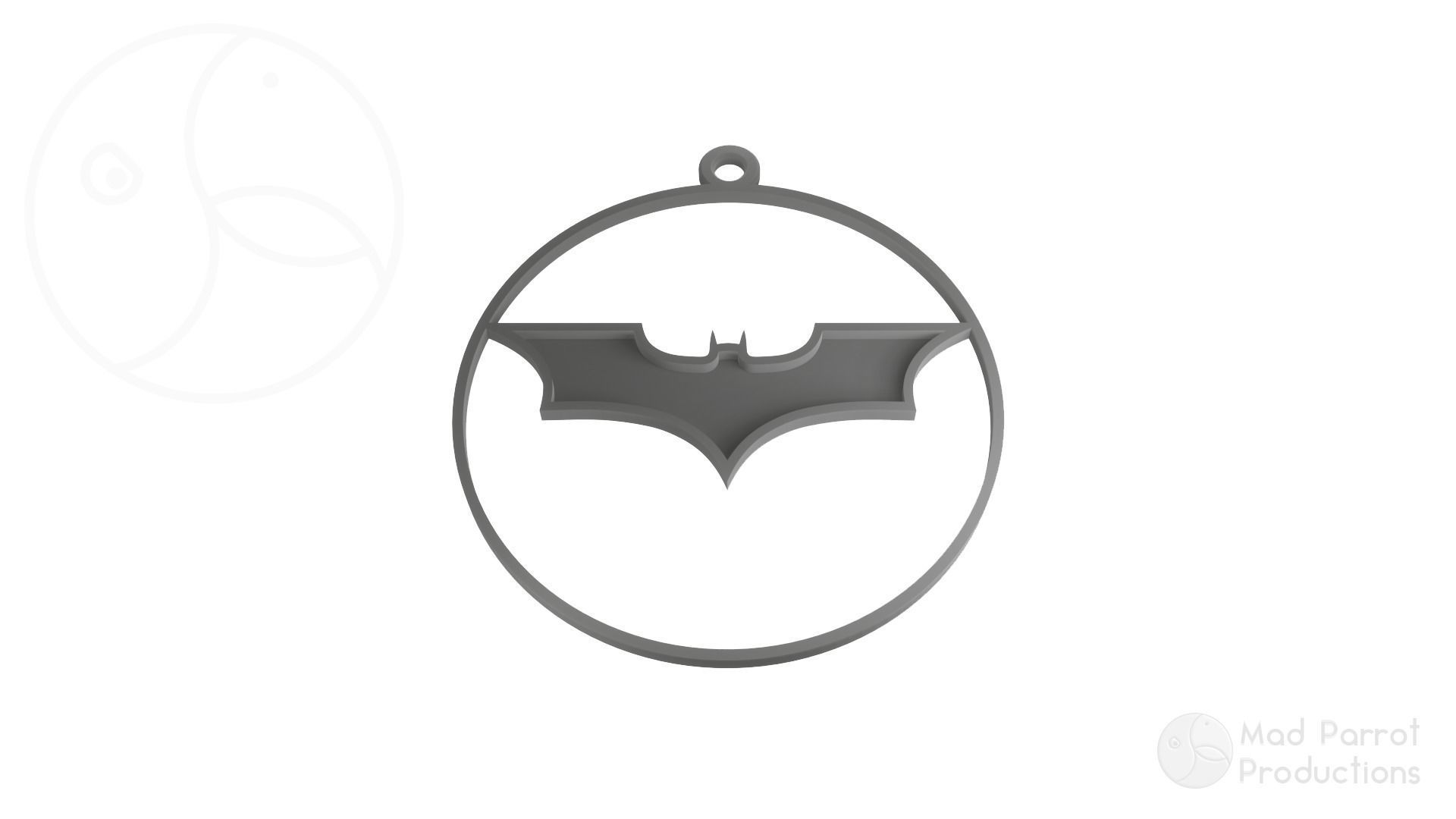 Dark Knight Christmas Decorations 3D print model_1