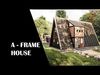 Two Storey A - Frame tiny house 3D model_1