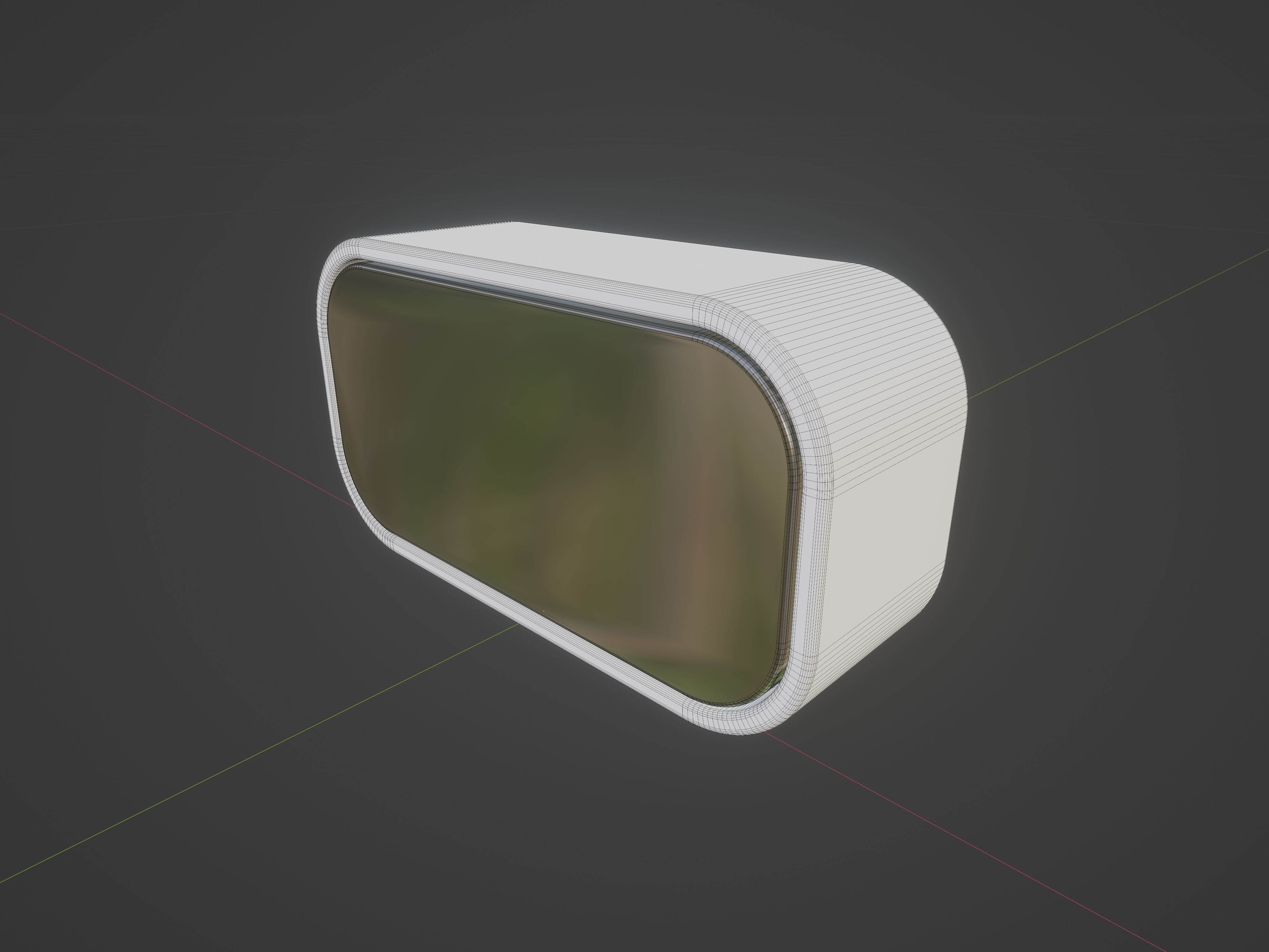 Digital clock 3D model_1