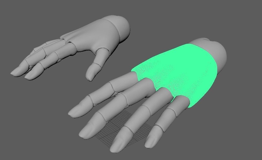 BJD doll ball joint doll women hand 3D print model_24