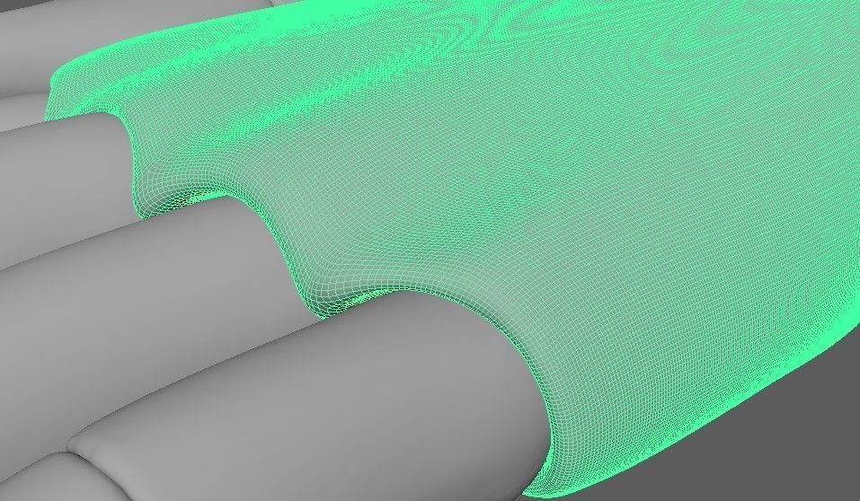 BJD doll ball joint doll women hand 3D print model_15