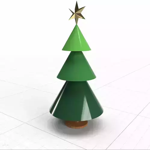 xmas tree Free 3D model