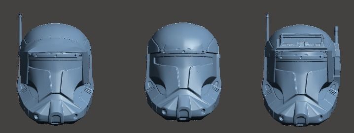 Full Clone Republic Commando Armor OneSix OneSixth 12inch 3D print model_2