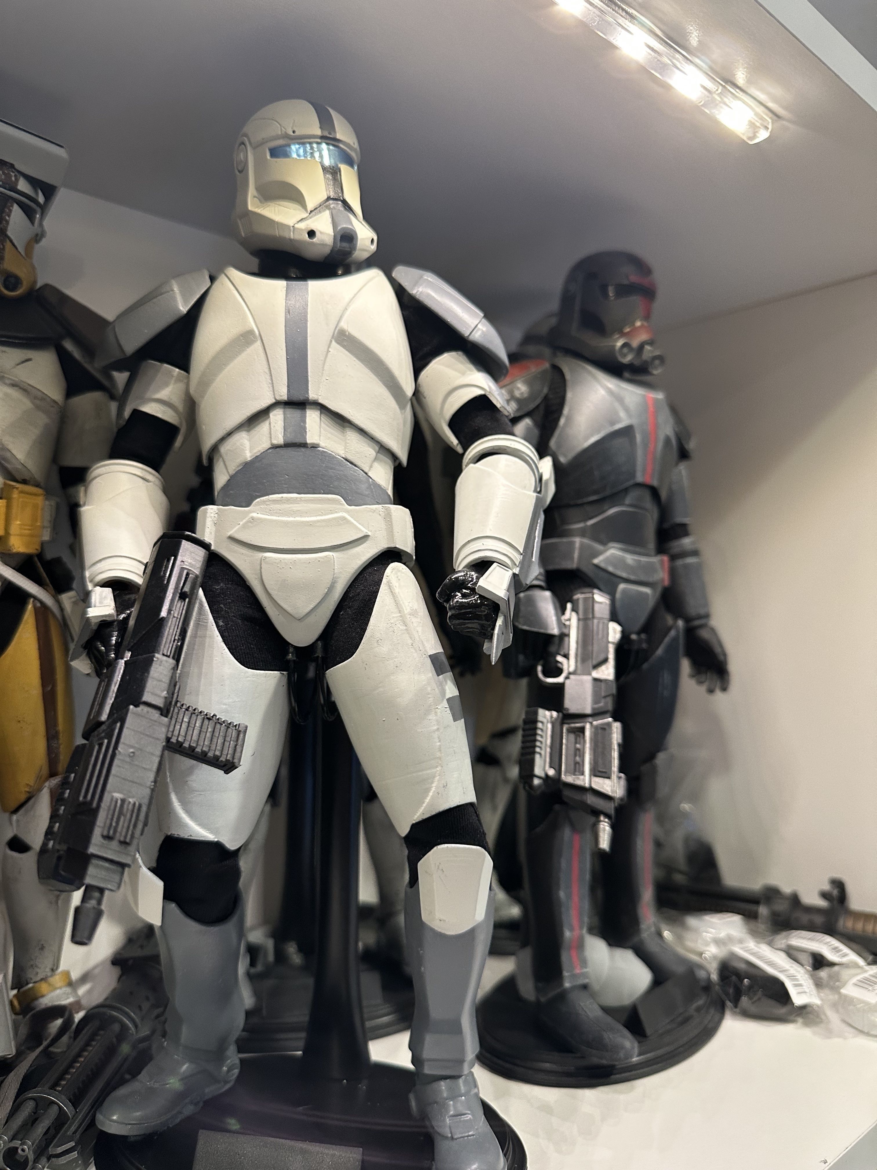 Full Clone Republic Commando Armor OneSix OneSixth 12inch 3D print model_11