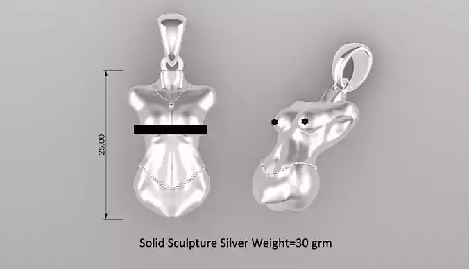Torso Pendant Design