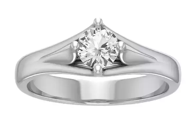 Women Engagement Rings 3dm STL OBJ FBX Renders Details