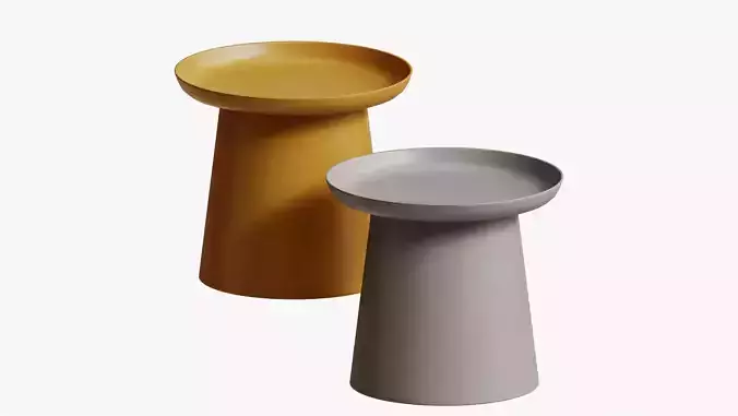 Coffee table Alex Yellow and Grey