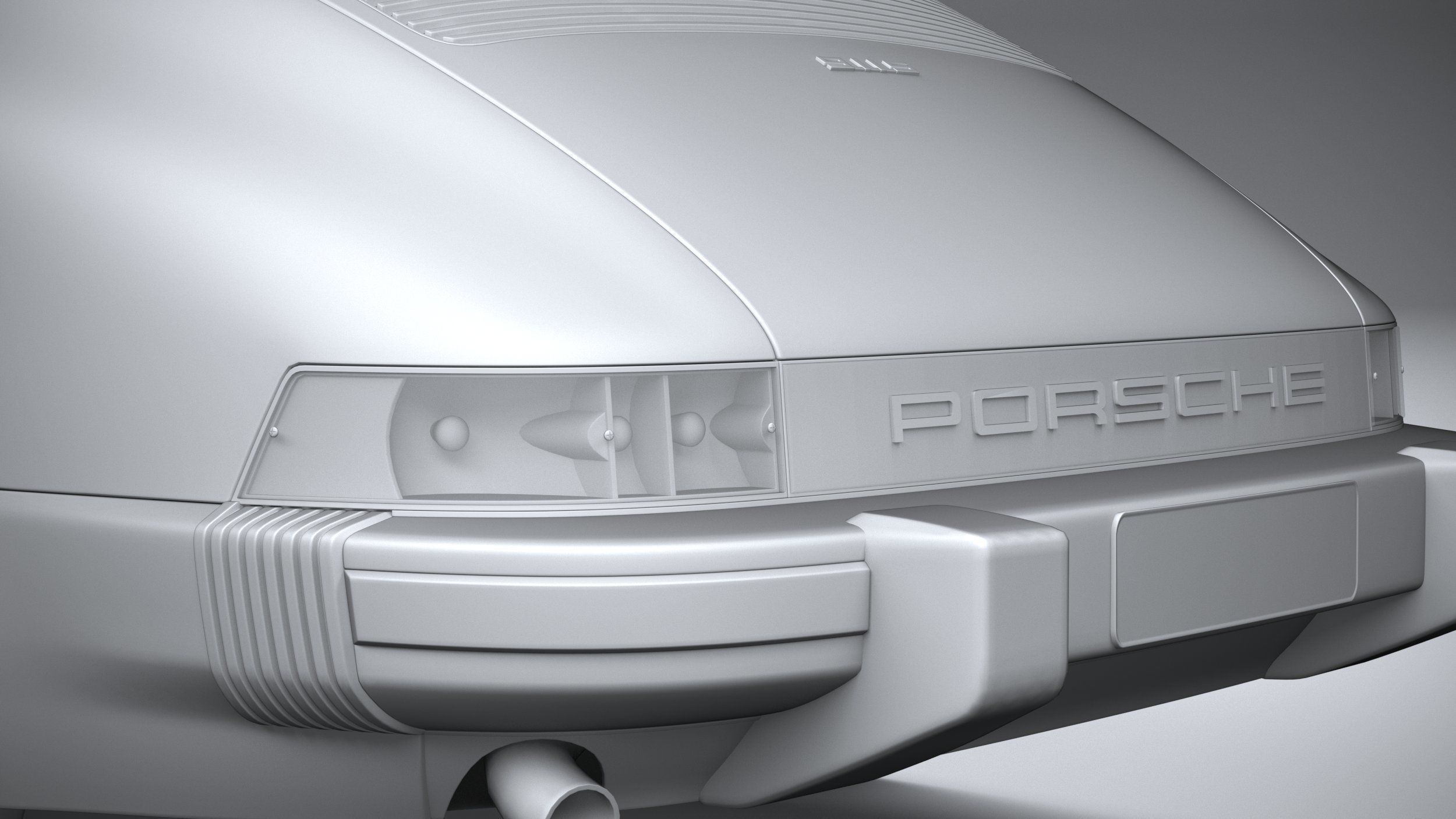 Porsche 911 Targa 1974 3D model_24