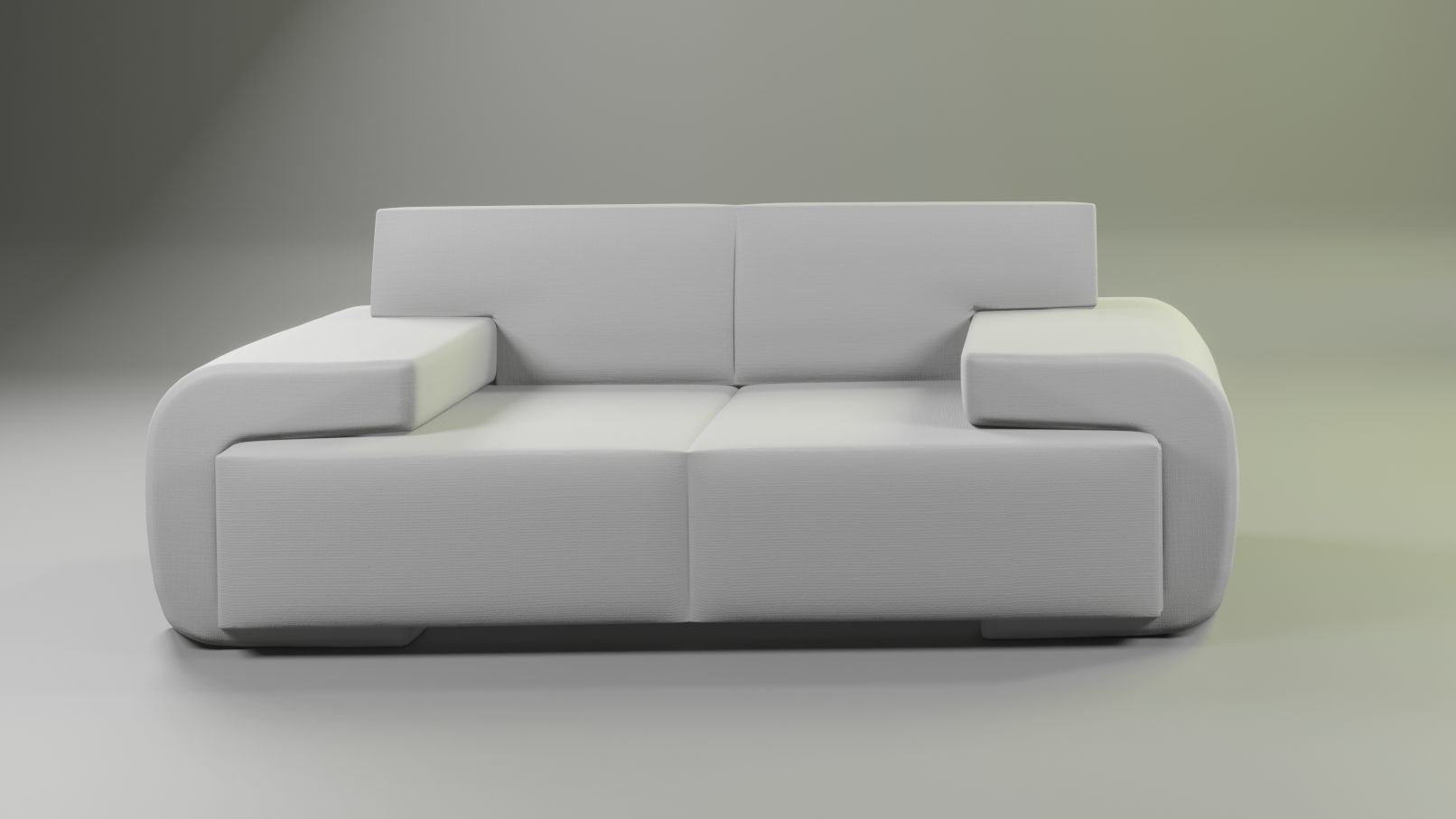 Sofa very simple Free 3D model_1