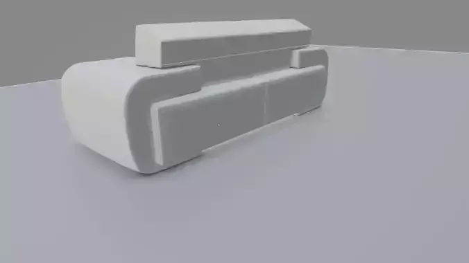 Sofa very simple Free 3D model