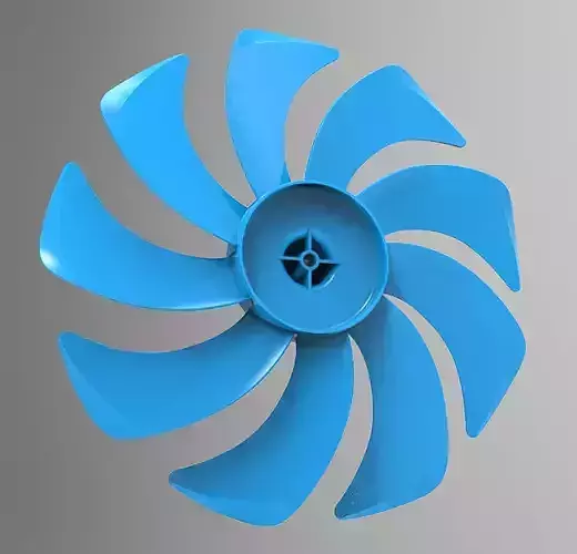 FAN BLADE 9 BLADES 3D print model
