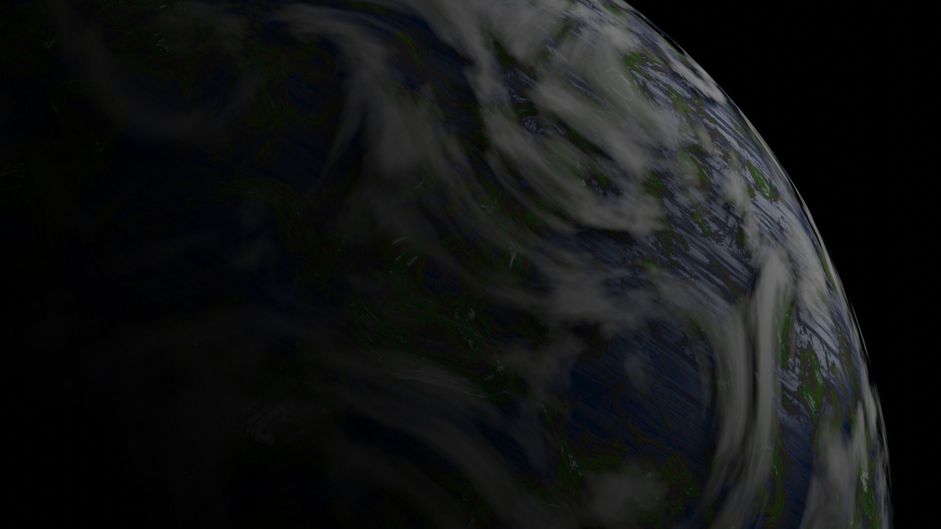 Realistic Custom Planet - 3D Model Free 3D model_3