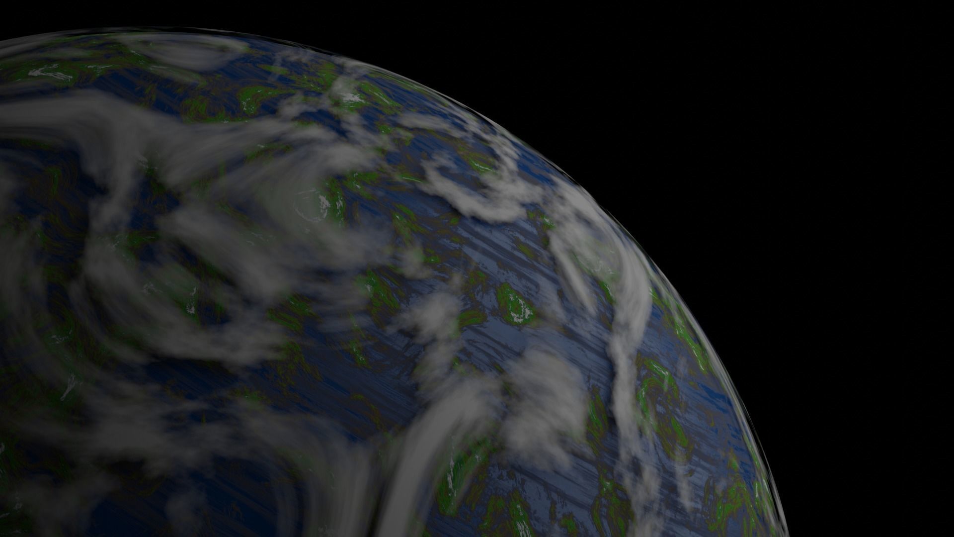 Realistic Custom Planet - 3D Model Free 3D model_2