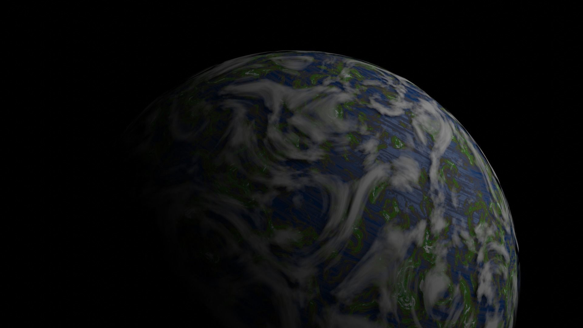Realistic Custom Planet - 3D Model Free 3D model_1