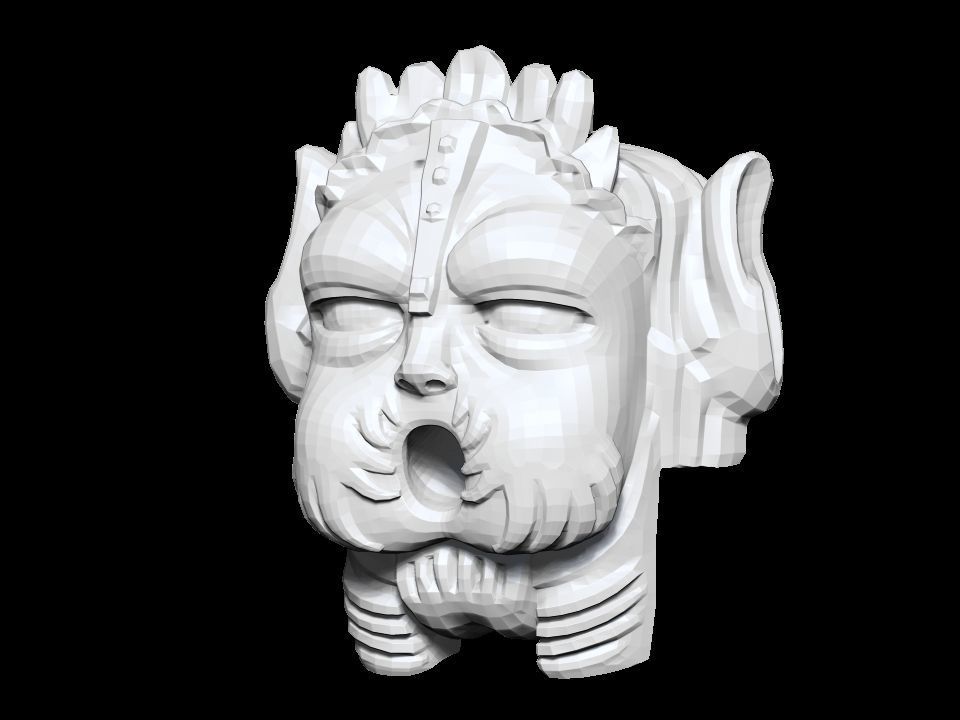 wall-mounted fountain 3D print model_6