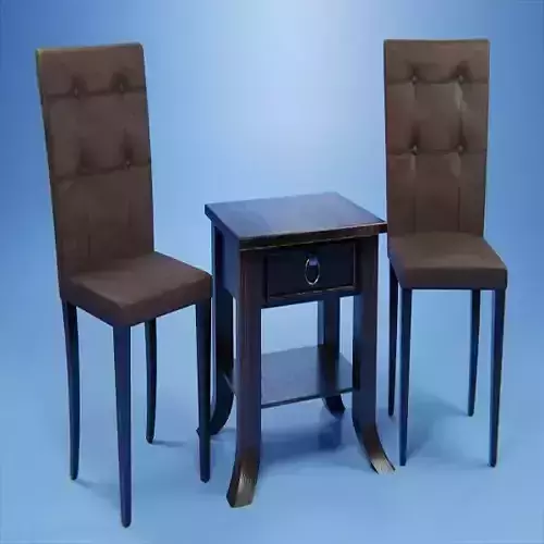 Set Wooden Furniture 10