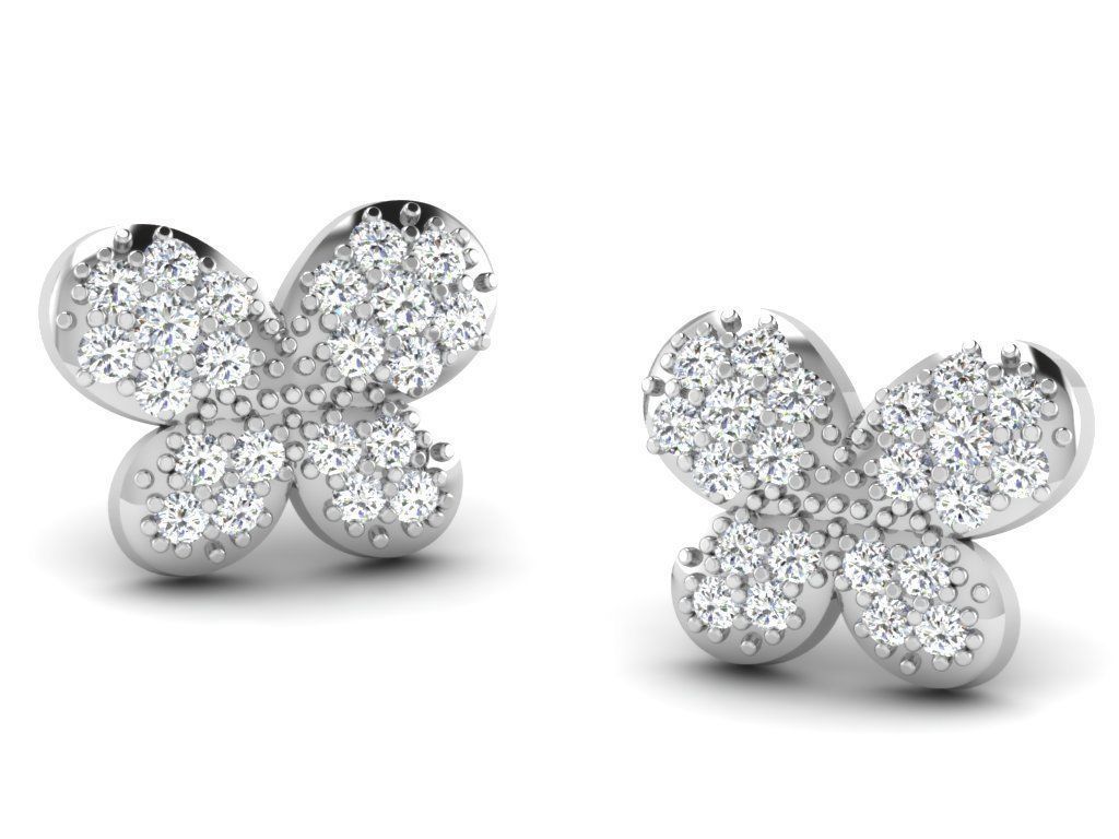  Earring  bulk  50 3dm files ready to print part 02 3D print model_44