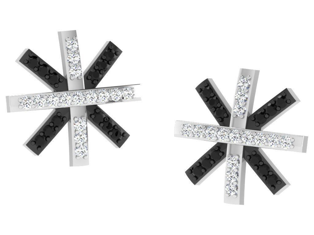  Earring  bulk  50 3dm files ready to print part 02 3D print model_8