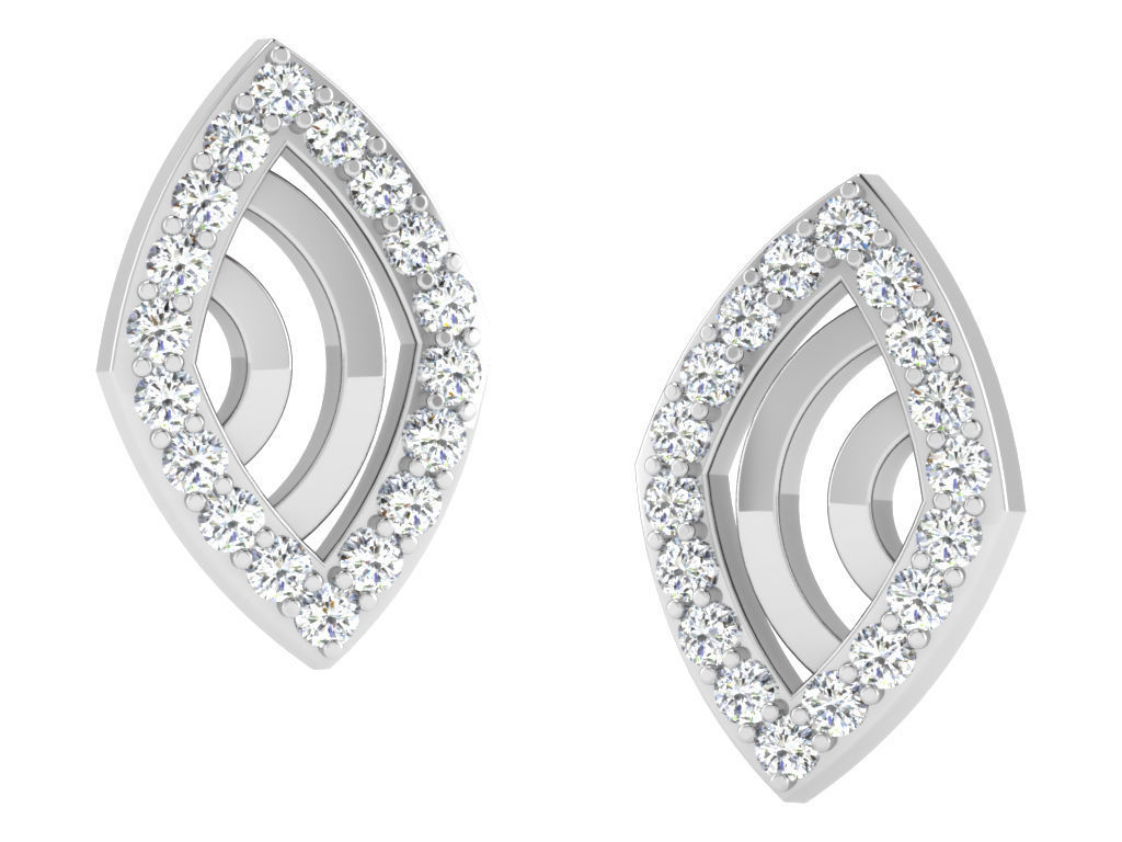  Earring  bulk  50 3dm files ready to print part 02 3D print model_14