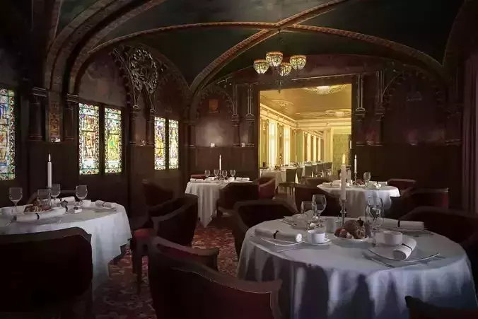 Royal Restaurant Interior